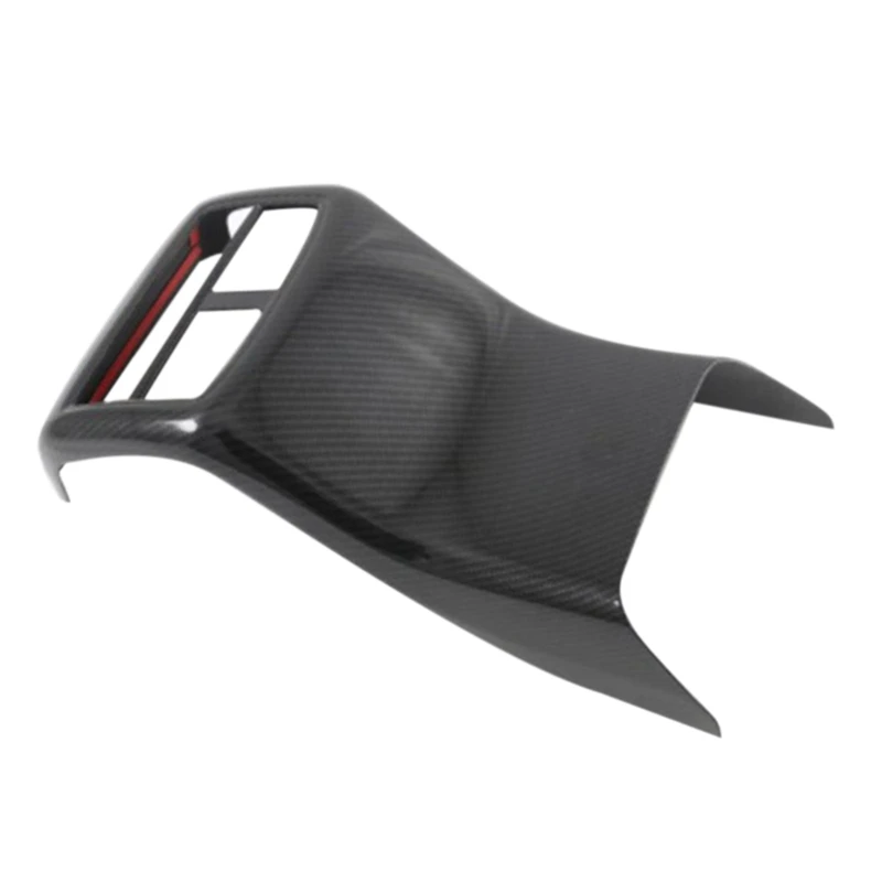 

Car Carbon Fiber Rear Air Condition Vent Outlet Frame Cover Trim for Mazda CX-8 CX 8 CX8 2017 2018