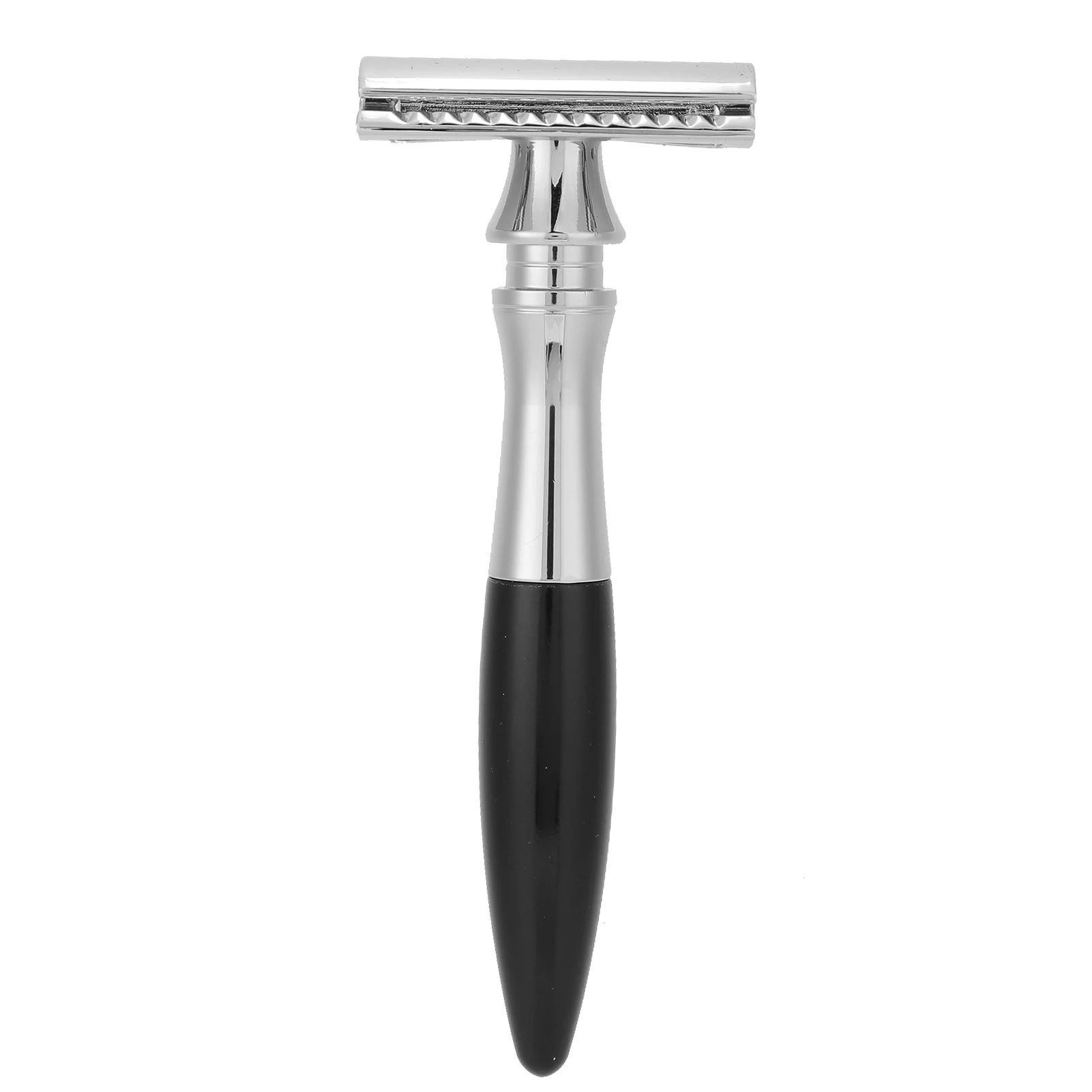 

Shaving Razor Double Edge Blade Retro Safety Razor Stainless Steel Men Manual ShaverBlack