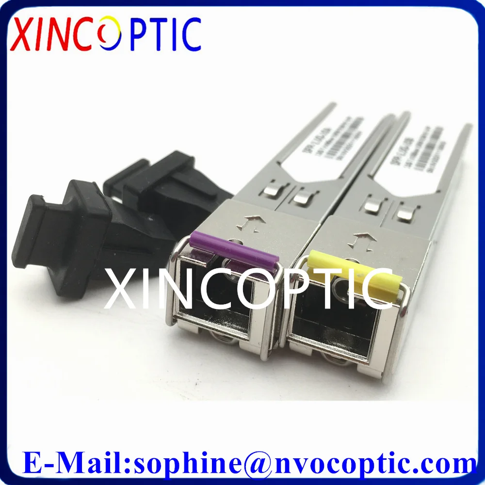 2.488Gbp Bidi WDM SFP оптический трансивер 2 5G SM однорежимный 1490/Нм Simplex 20KM LC/SC для
