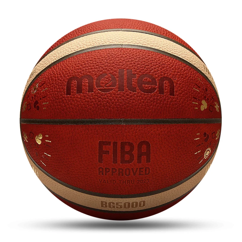 Molten Basketball Balls Men Official Game Ball Size 7 Leather High Quality Indoor Basketball Training Match basquetbol B7G5000