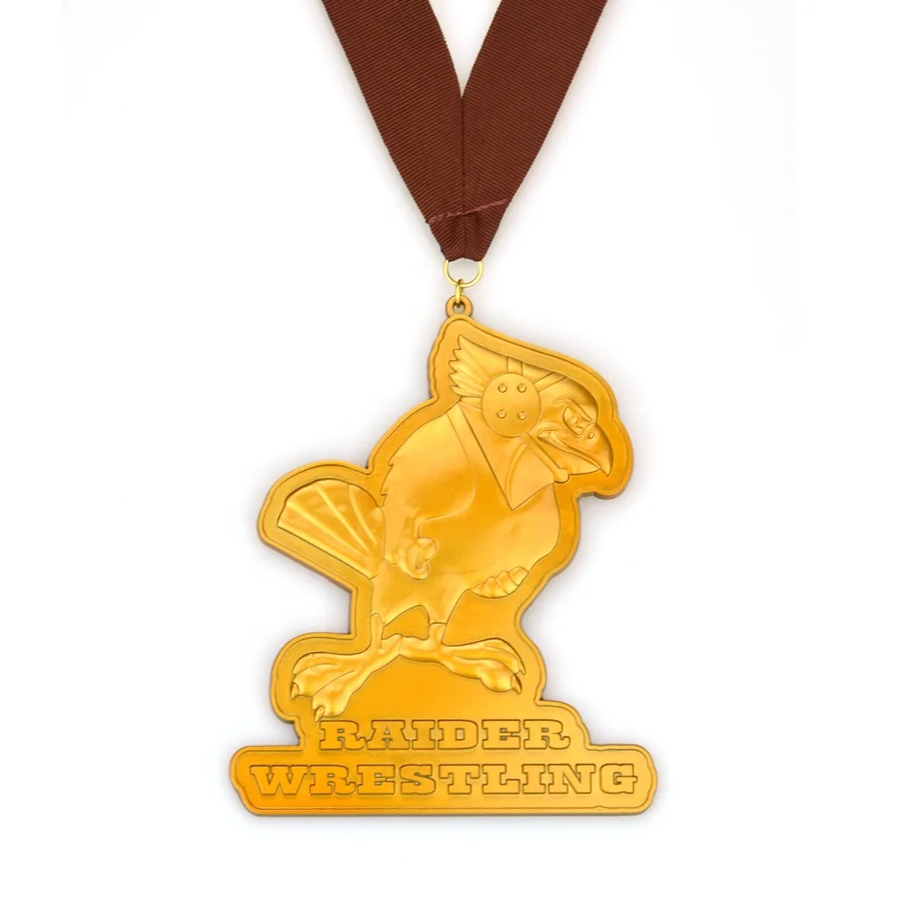 Недорогие Памятные золотые медали на заказ с 3D тиснением низкая цена Спортивная