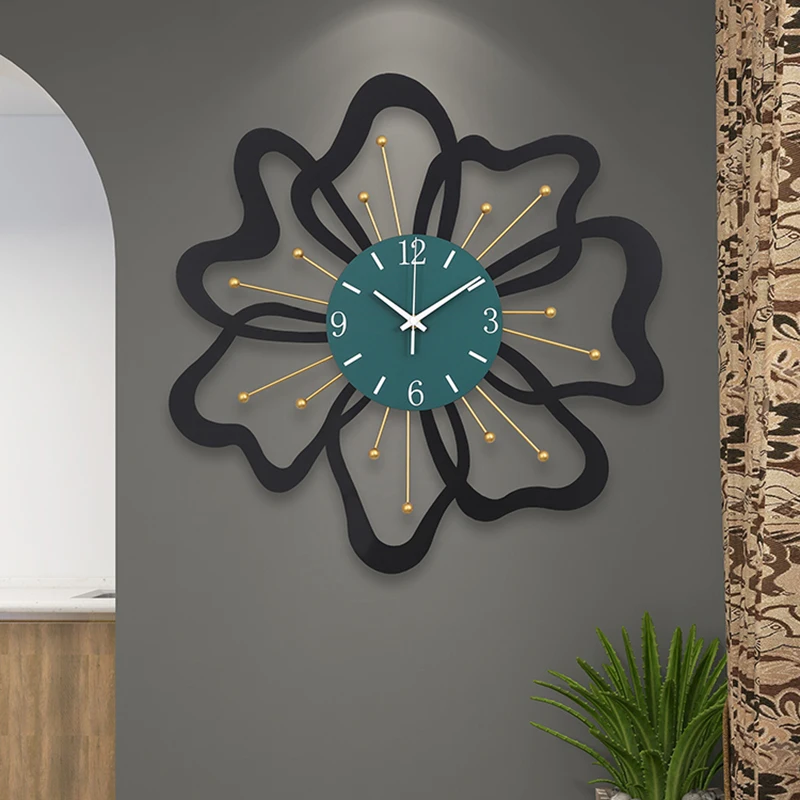 

Creative Wall Clock Living Room Personality Fashion Design Wall Clock Modern Minimalist Luxury Mute Home Decoration WWH21YH