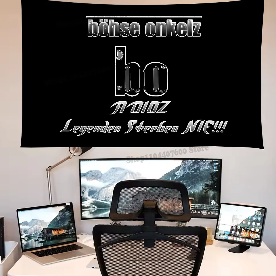 b-Bohse O-onkelzS гобелен с принтом украшение на холсте путешествие используемый для