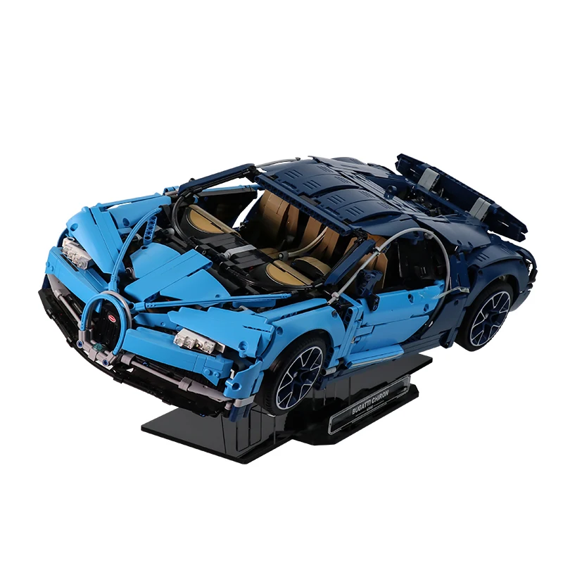 

Акриловая демонстрационная подставка для 42083 супер автомобиля с багги Chiron, высокотехнологичная гоночная, украшение «сделай сам» для взросл...