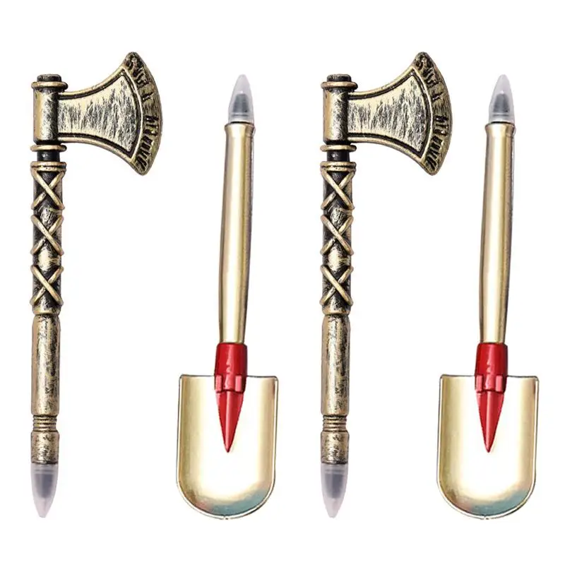 

4Pcs Household Writing Pens Decorative Student Pens Multi-function Fun Pens Student Accessory
