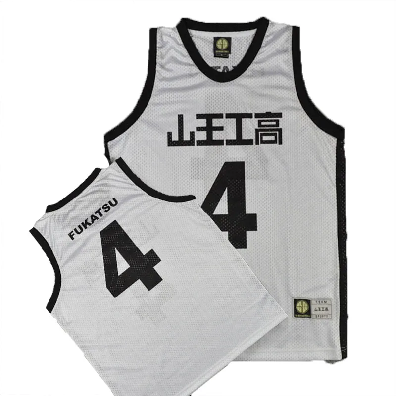 

Аниме Slam Dunk Akita SANNOH FUKATSU 4 # баскетбольная майка для косплея