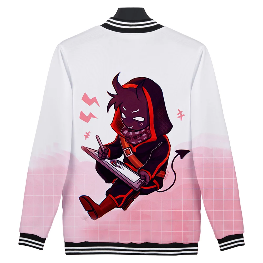 Badboyhalo Game Blogger с v-образным вырезом для мужчин и женщин бейсбольная куртка стильная