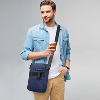be smart casual crossbody shoulder bag waterproof shockproof and lightweight hiking satchel short trip bag for business men