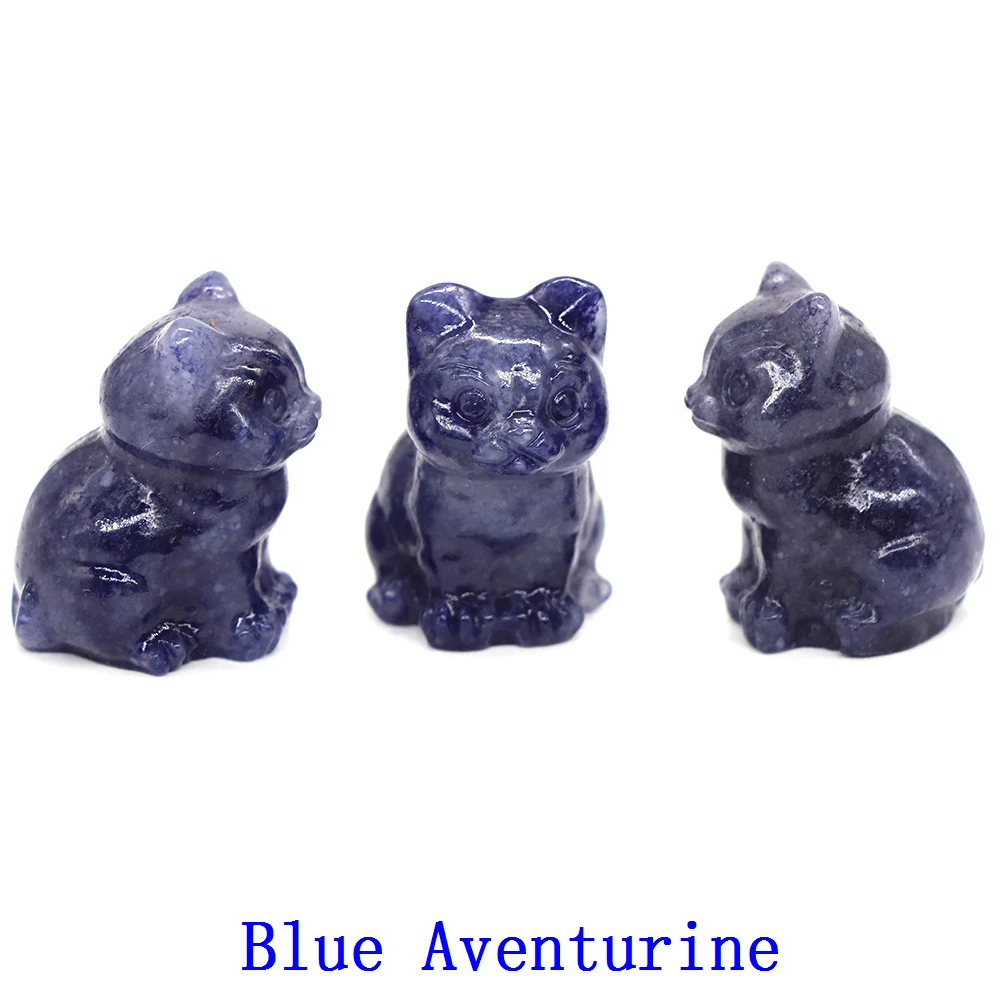 

Статуя кота из натурального камня 30 мм