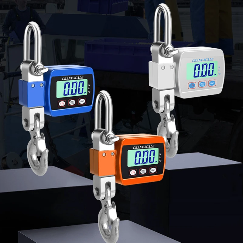 Промышленные Цифровые Крановые Весы 0 05-500 Кг Высокоточные Подвесные С Крючком