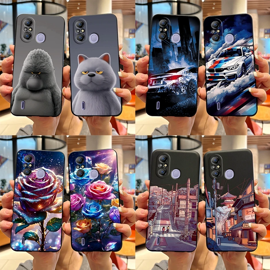 Модный товар грязеотталкивающий чехол для itel A58 необычный защитный модный