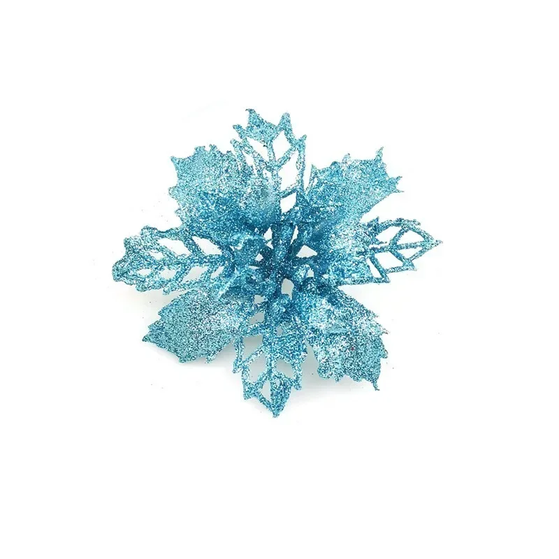 

MOONBIFFY 9 см искусственные цветы для рождественской елки