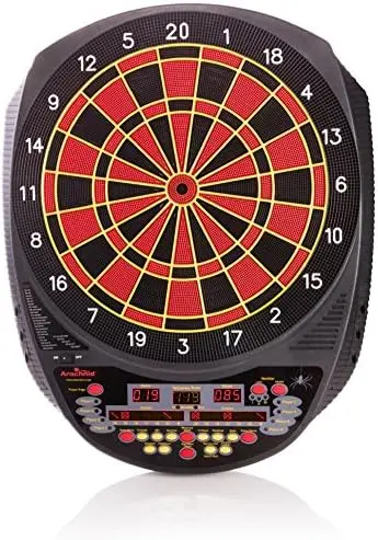 

3000 Recreational 13" Electronic Dartboard Features 27 Games with 123 Variation for up to 8