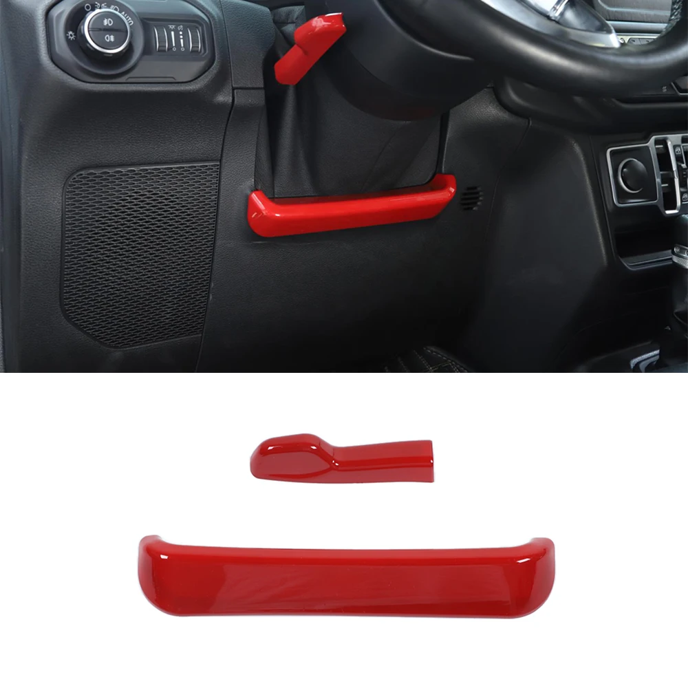 

Автомобильный руль с регулировкой высоты, декоративная накладка для Jeep Wrangler JL Gladiator JT 2018-2025, аксессуары для салона автомобиля