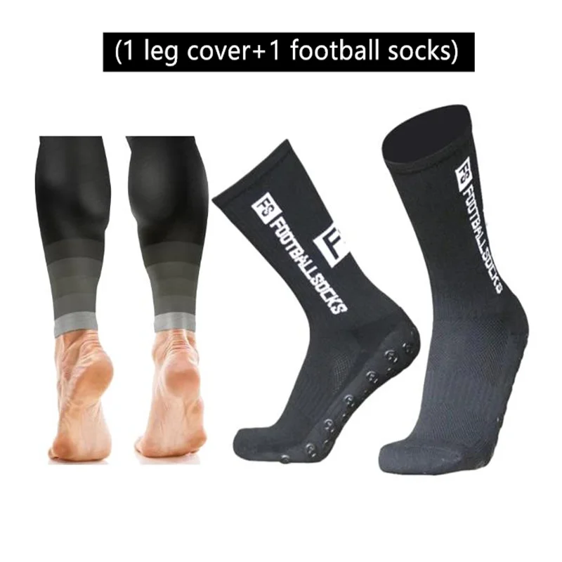 1 комплект высокоэластичные футбольные щитки для голени носки взрослых