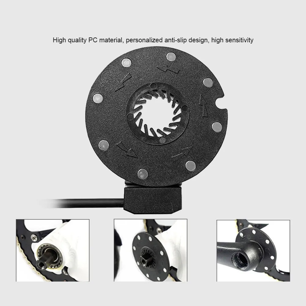 

PAS Pulse Assist Sensor 8 Magnets Cycling E-bike Parts Electric Bicycle Accessories F-8C SM-3A Plug Speed Sensor Brand New