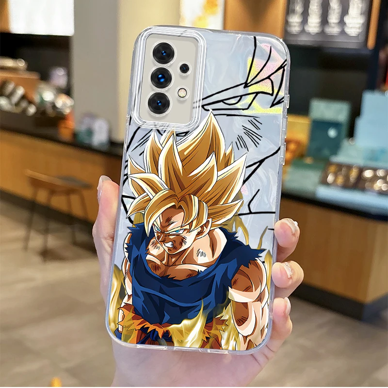 Противоскользящий чехол D-Dragon Balls Goku для Samsung Galaxy A35 A34 A33 A32 A31 A30 A25 A24 A23 A22 A21 A20 A16 A15 A06