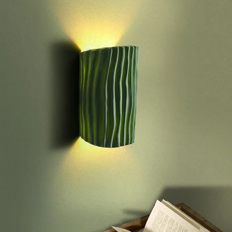 Настенная лампа из каучука в скандинавском стиле прикроватный светильник с