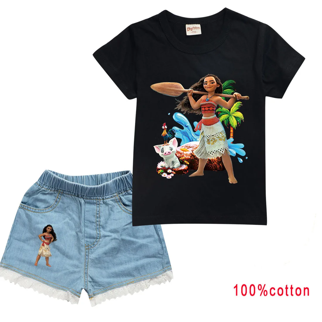 

Kids Summer Clothing Sets Toddler Boys Short Sleeves Casual Tshirt+shorts 2Pcs Set Girls Outfits