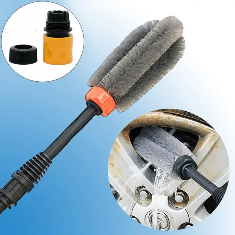 

Car Wheel Hub Cleaning Brush Tool Tire Rim Cleaning Tool Auto Scrub Washing Vehicle Washer Dust Cleaner Sponge For Car