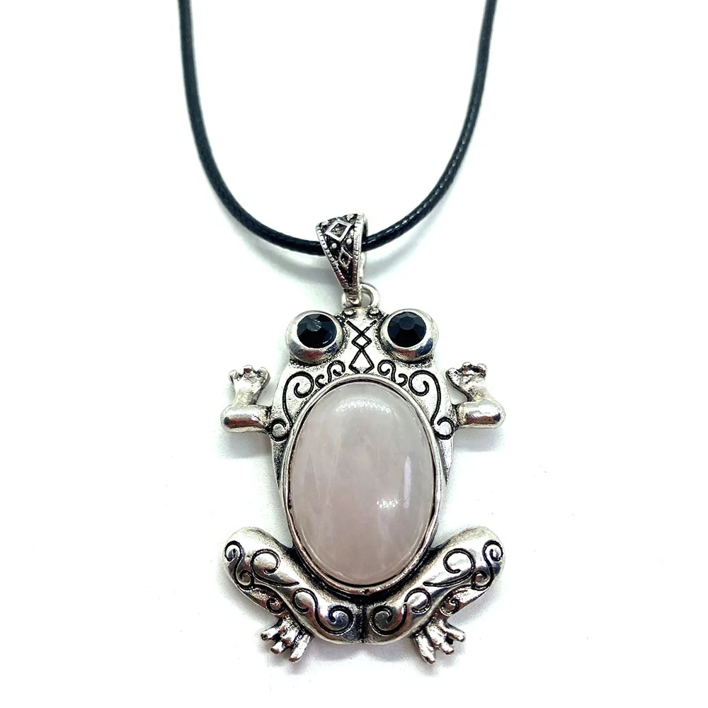 Изысканный кулон в виде лягушки из натуральной морской ракушки 38x50 мм