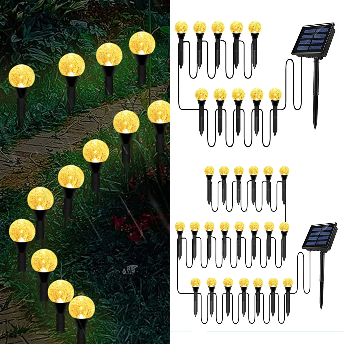 

IP55 Stake Light Ground Light Garden Landscape Lawn Lamp Garden Lawn Light LED Solar Light Garden Lawn Lamp Outdoor Solar Lights