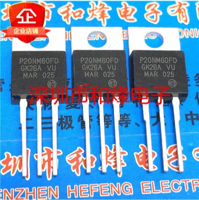 

Free shipping 30PCS P20NM60FD STP20NM60FD TO-220 20A 600V