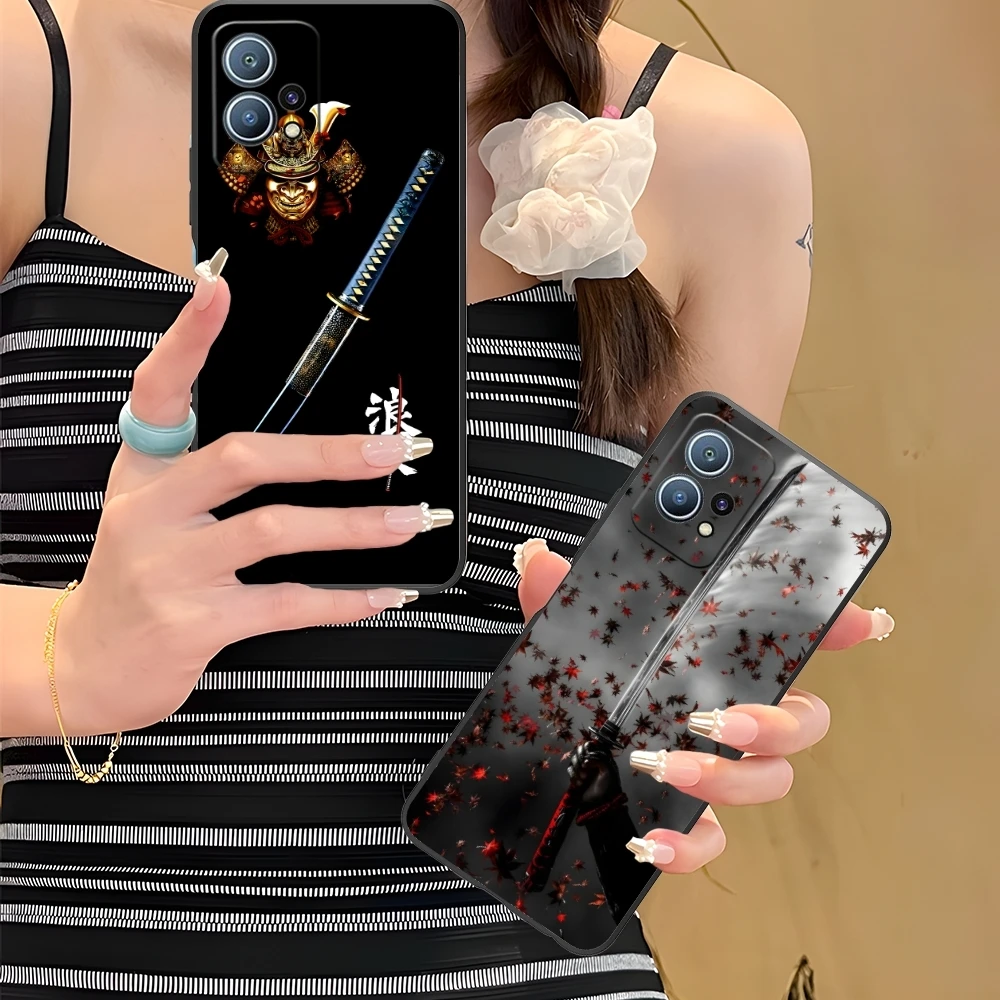 Чехол для мобильного телефона С Катаной Самураем ронином Huawei P60 P50 P40 P30 P20 P10 P9 P8 Pro