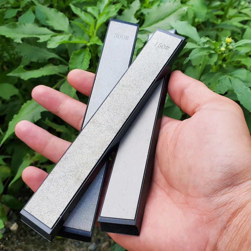 

80#150#1000#3000# Diamond Sharpening Stone Whetstone Knife Sharpener Fixed Angle Knife Sharpener Honing Stonesc