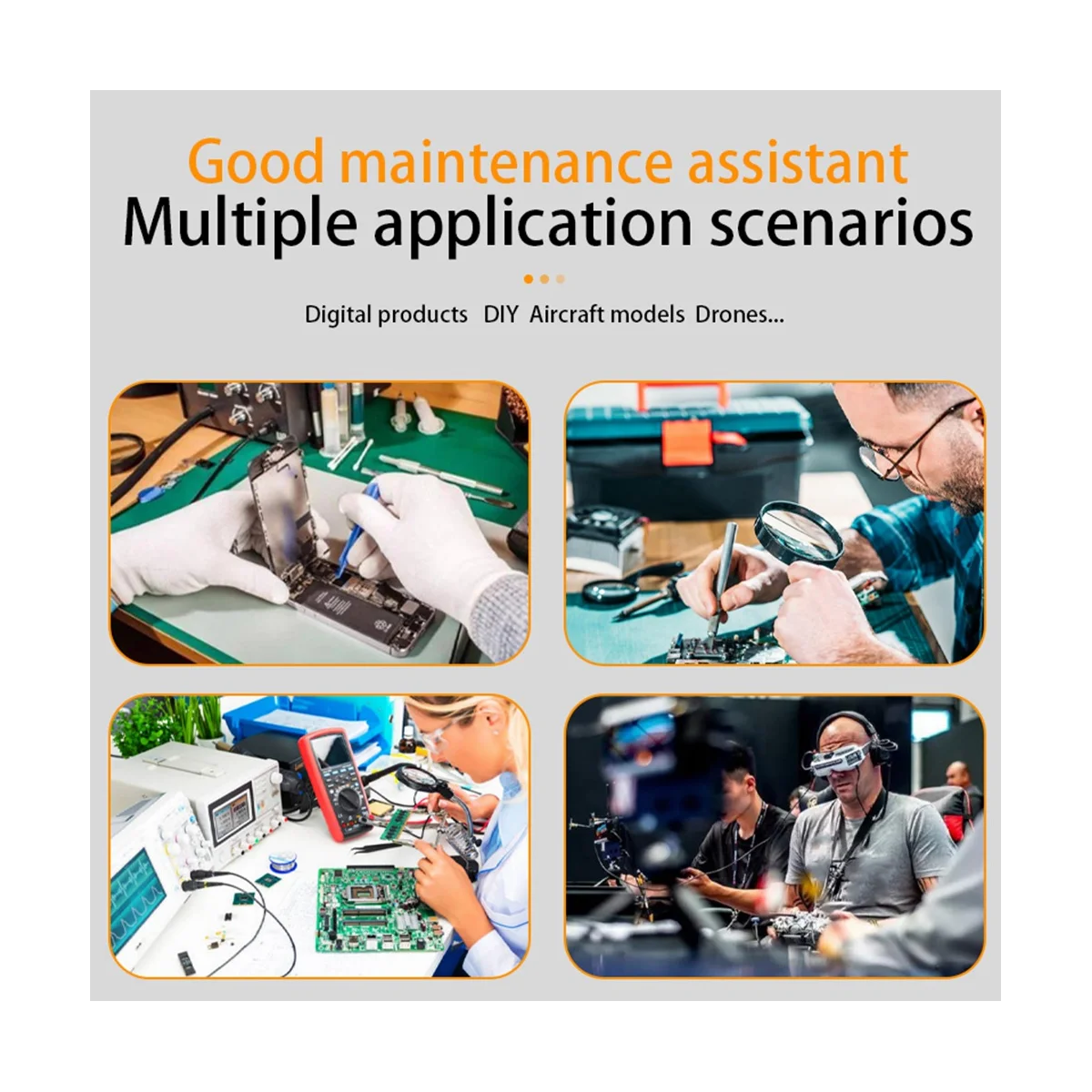 Портативный интеллектуальный Электрический паяльник PD65W MINI65 регулируемая