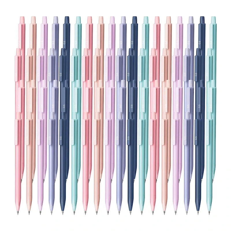 

60 Mechanical Pencils Bulk 0.5Mm Cute Colored Mechanical Pencil Set Art Pencils For Kids School Student