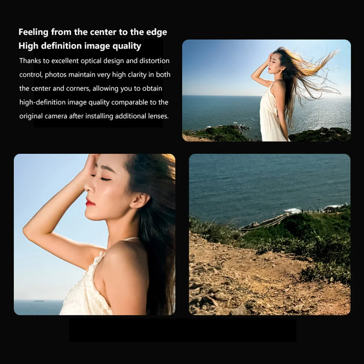 Fotorgear Pro ll Т-образный объектив для телефона «рыбий глаз» макро широкоугольный портрет 1,55X анаморфическая линза для Xiaomi iPhone Huawei Samsung (art.: 3920cfa8596ae) - 3920cfa8596ae