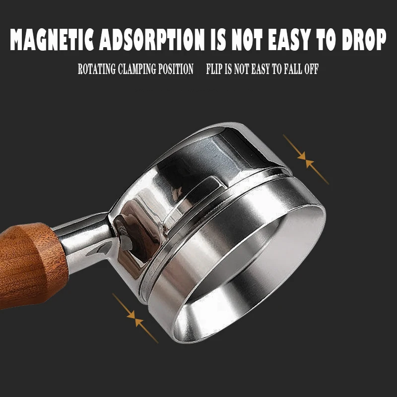 Итальянская фасоль кольцо для порошка против летания 51 мм 58 универсальная ручка