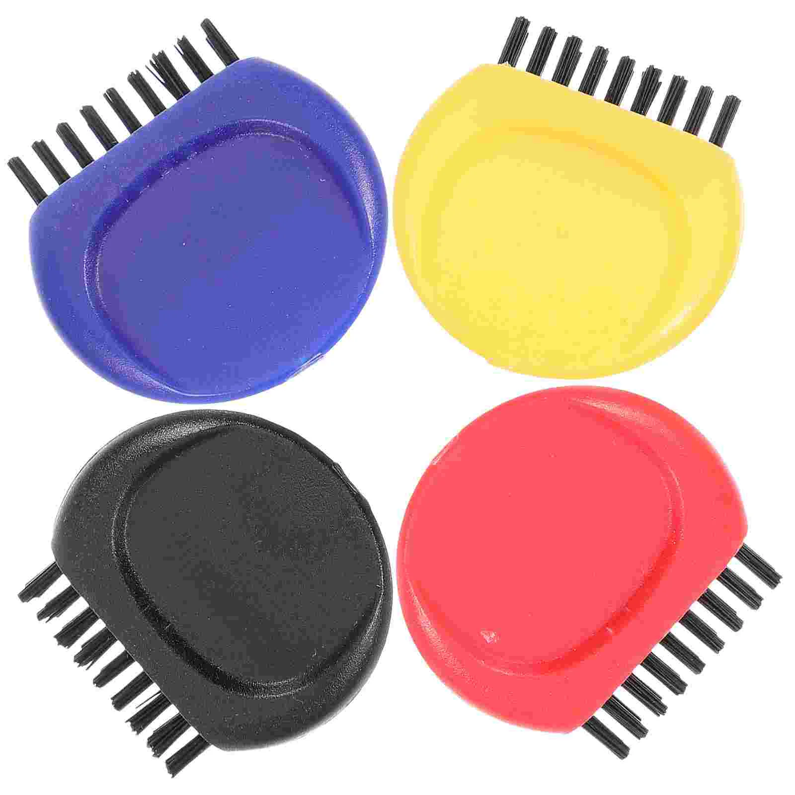 

4 Pcs Ball Cushion Golfs Club Brush Cleaner Outdoor Stuff Golfing Nylon Practice Mini Clubs