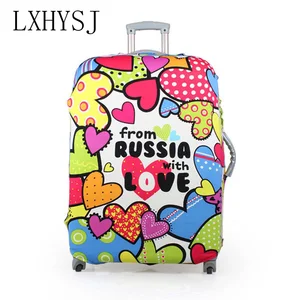 Защитный чехол для багажа LXHYSJ 18-30 дюймов, чехол для костюма, чехол на колесиках, пылезащитный чехол, идеальные Эластичные аксессуары для путешествий