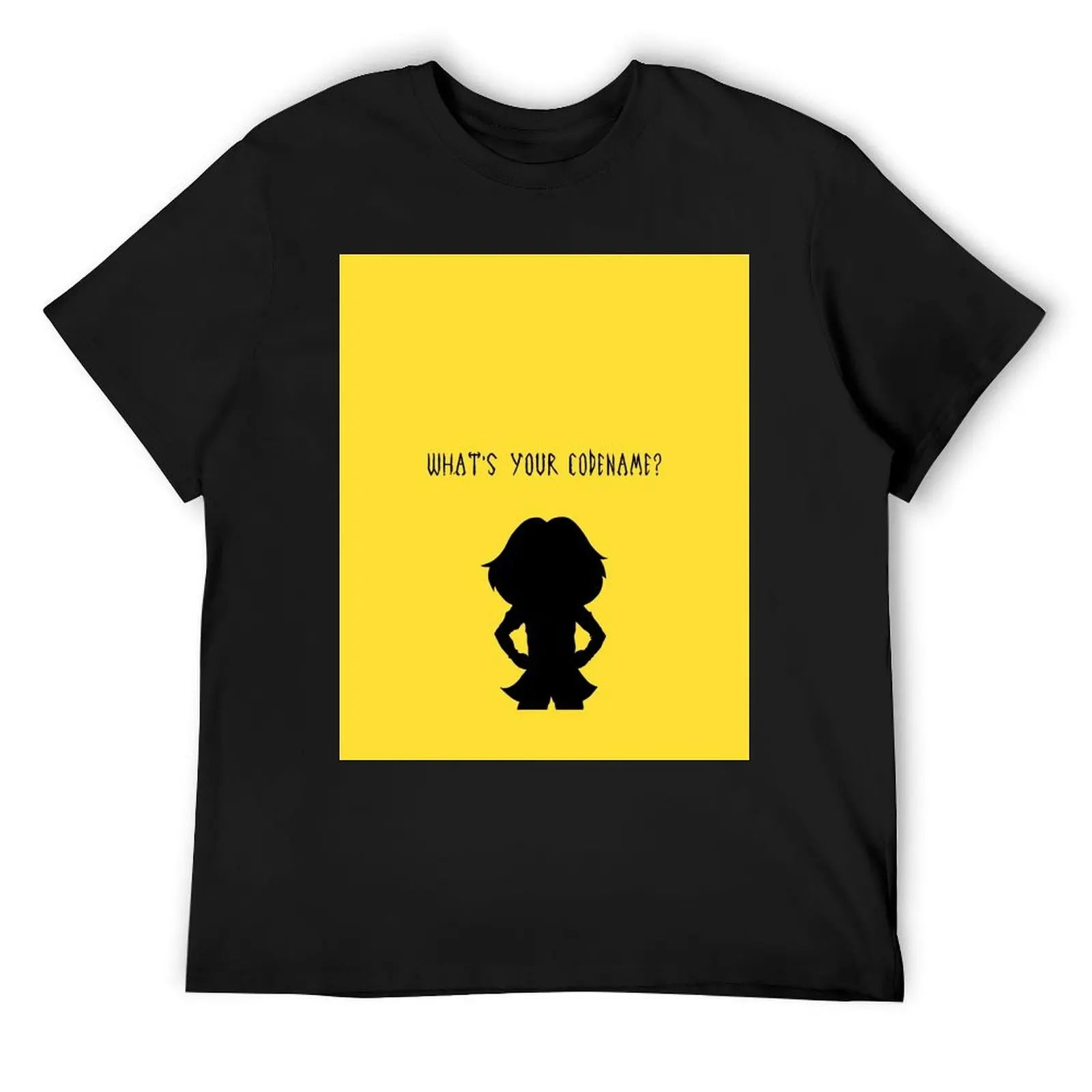 CLARA / Что твое кодовое имя? Футболка корейская мода футболки на заказ с графикой