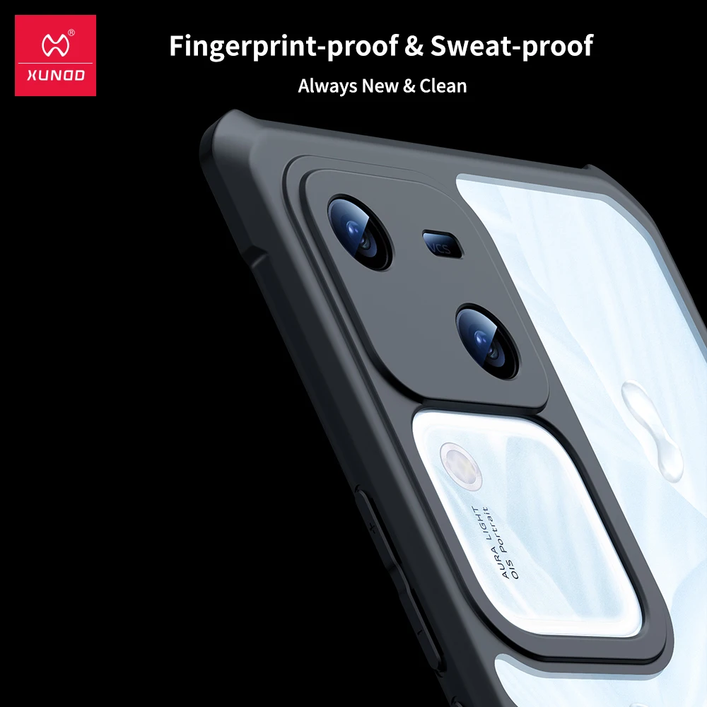 Xundd ЧЕХОЛ ДЛЯ Vivo S18 S18 Pro Чехол Улучшенная камера и защита экрана с защитой от царапин и отпечатков пальцев, Противоударная оболочка (art.: 3920c46b7fa8a) - 3920c46b7fa8a