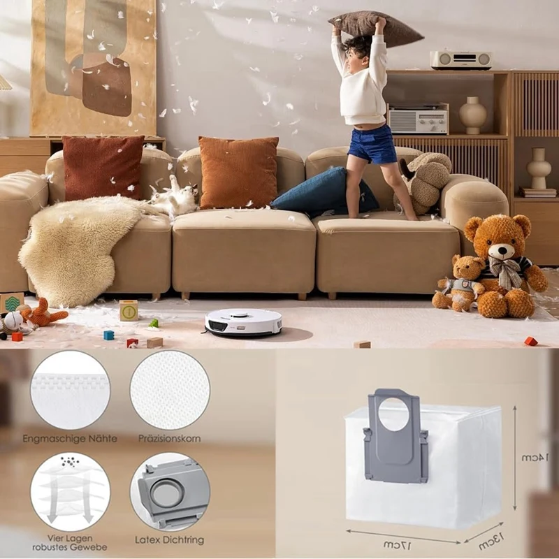 Запчасти для Roborock S8 / Pro G20 Uitra основная боковая щетка фильтры НЕРА Швабра тканевые