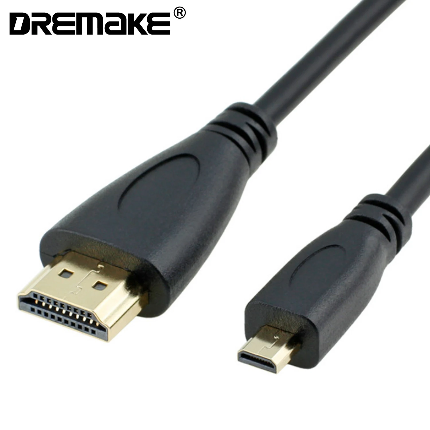 

High-Speed HDMI-compatible to Micro HDMI-compatible(Type D) Cable for Connecting Camcorders to TV, Supports 3D&4K Resolution