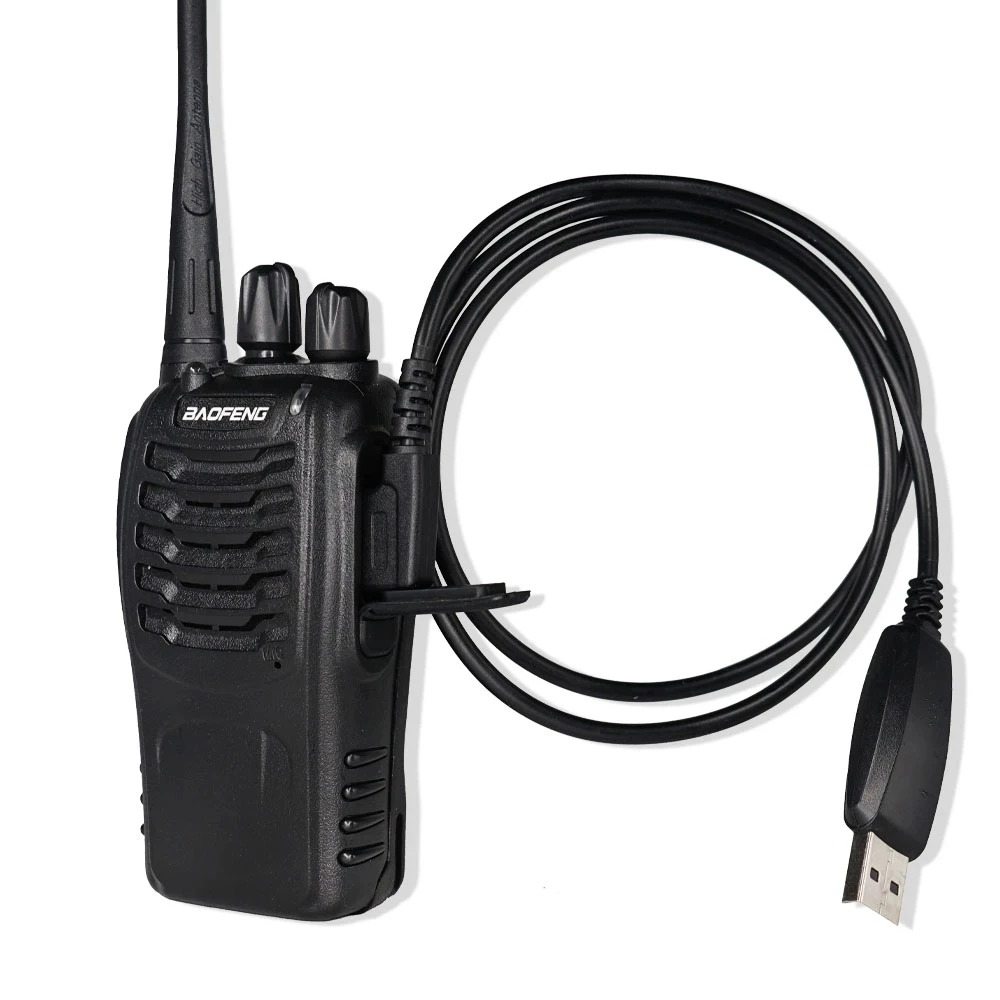 Baofeng USB Programming Cable With Driver CD For UV-5RE UV-5R Pofung UV 5R uv5r 888S UV-82 UV-10R Two Way Radio Walkie Talkie