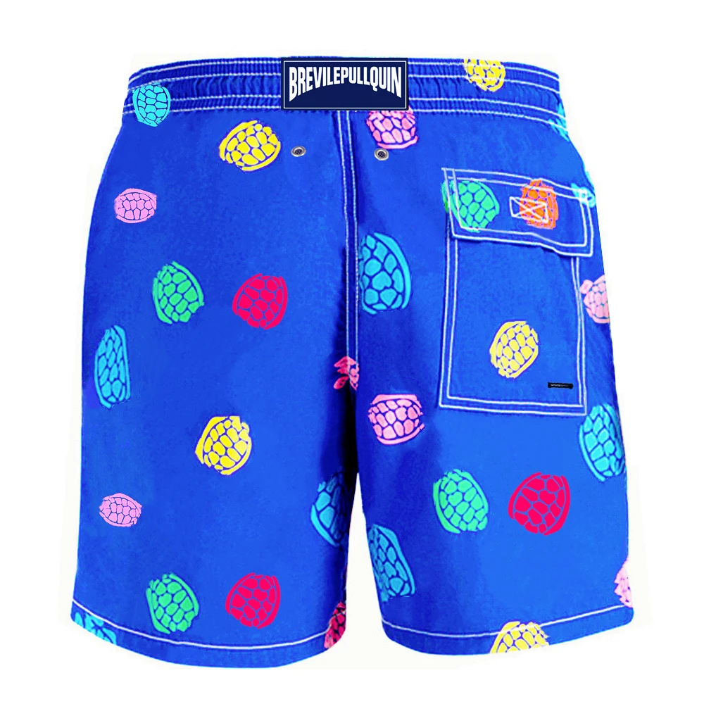 2022 Turtles Brand Brevilepullquin Kids Swimwear Swimtrunks Vilebre Boys Beach Board Shorts Children's Clothing 100% Quick Dry
