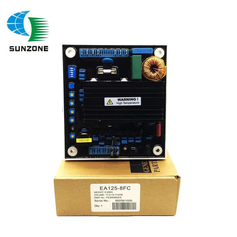 

EA125-8FC дизельный генератор AVR автоматический стабилизатор напряжения для замены Kutai