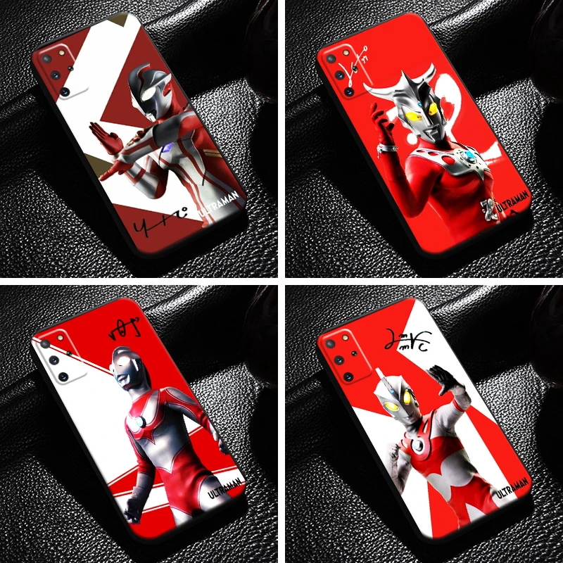 

Japan Anime Ultraman For Samsung Galaxy S21 S20 S10 10E S9 S8 Plus S21 S20 Ultra FE 5G Phone Case Soft Carcasa Funda