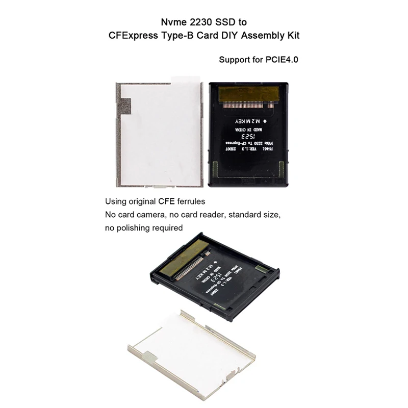 Адаптер NGFF M2 Mkey Nvme 2230 SSD для CF Express Type-B