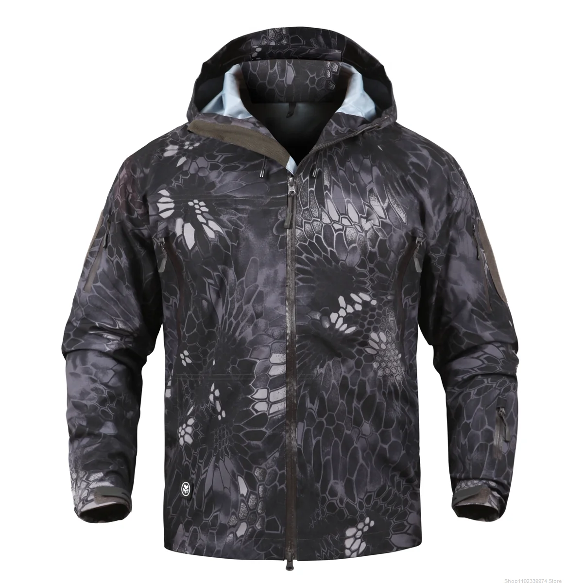 

Military Gear Waterproof Hardshell Outdoor Jacket Men Army Tactical Jacket Spring Windbreaker Coat Camouflage Hunting Clothes