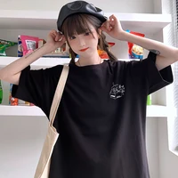 japanese style clothes kawaii womens short sleeved t shirt cartoon graphic top loose korean version summer girl cute clothes