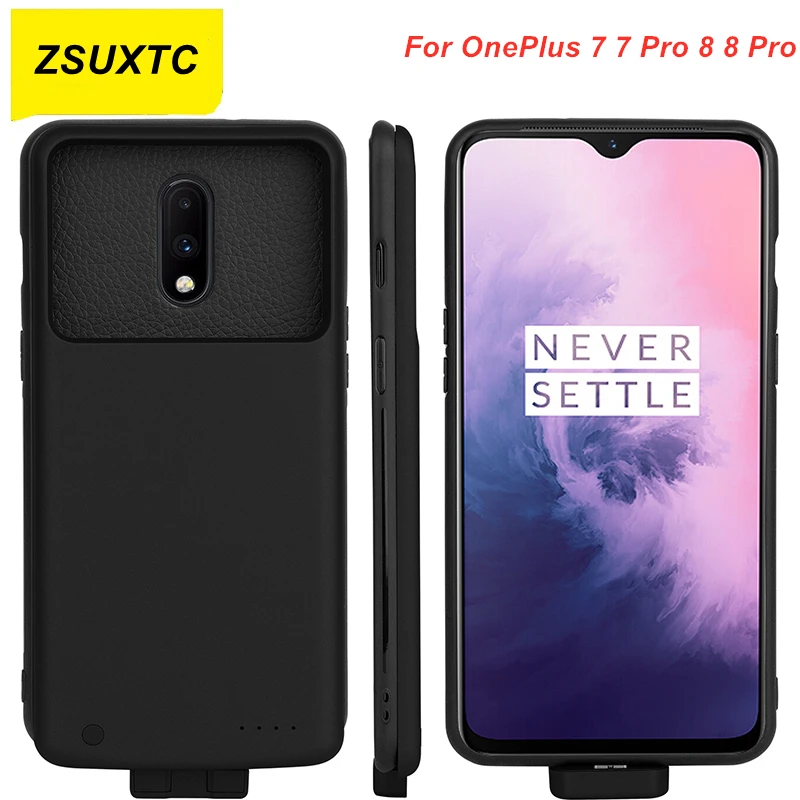 

5000Mah Power Case For OnePlus 7 7 Pro 8 8 Pro Battery Charger Bank Power Case For OnePlus 8 Battery Case