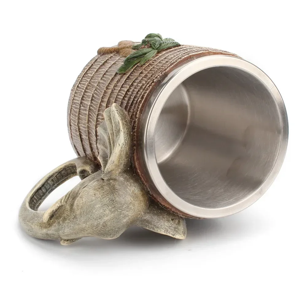 Кружка в виде слона из тропического леса кружка для кофе с внутренней подкладкой