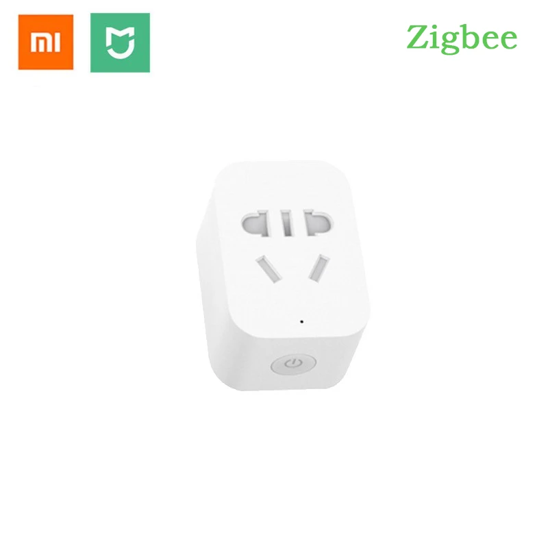 

NEW2022 Xiaomi Mijia Smart Socket 2 Zigbee Version WiFi Wireless Control Switches Timer Plug for Android IOS Work with Mi Home