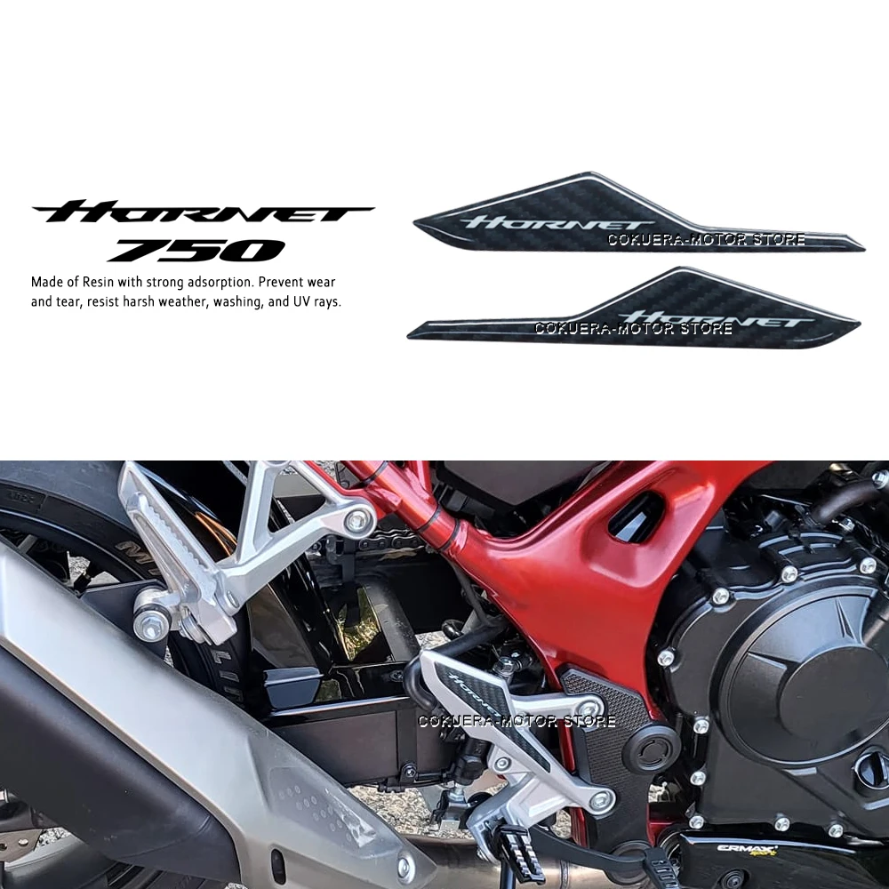 

Motorcycle Pedestones 3D Resin Protection Sticker For Honda Hornet CB750 2022